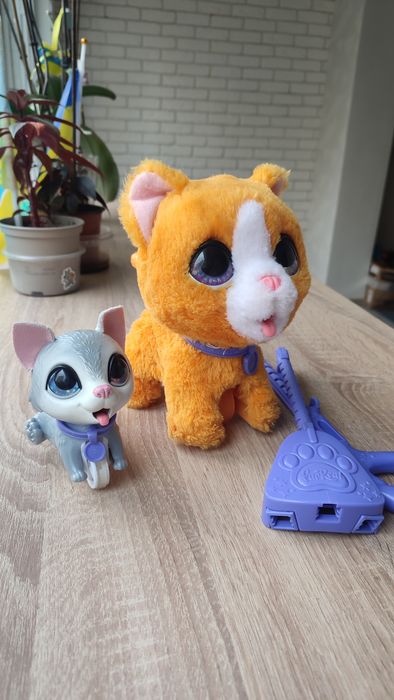 Іграшка-каталка furreal friends пухнастий котик 2шт.