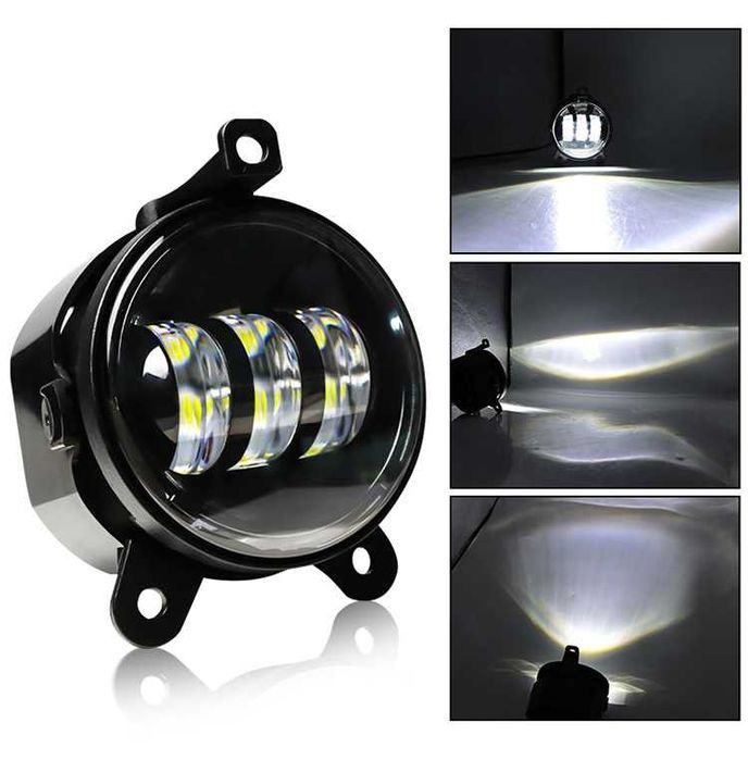 Фара LED протитуманна ВАЗ 2170 - 2173, ГАЗЕЛЬ, Jeep 3.5 дюйма