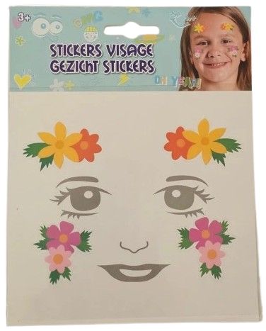 Naklejki na twarz dla dzieci