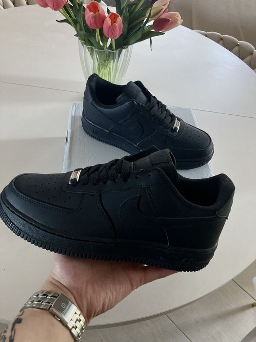 Nike Air Force Czarne black 40