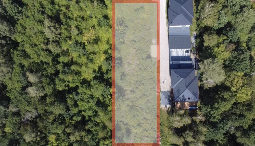 Działka Budowlana 1350m2 Konstancin-Jeziorna , ul Pułaskiego ! Super Lokalizacja !