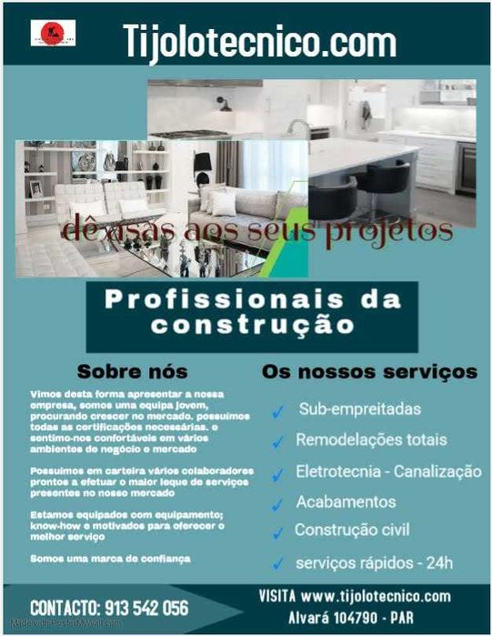 Obras e Remodelações