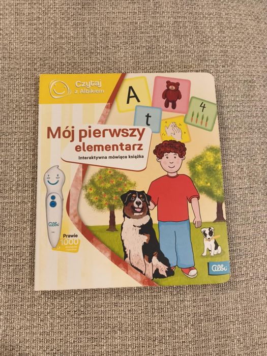 Mój pierwszy elementarz książka do pióra albik