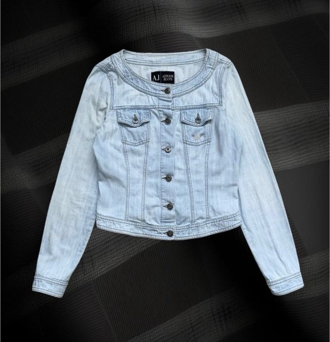 Оригінальний джинсовий піджак Armani Jeans