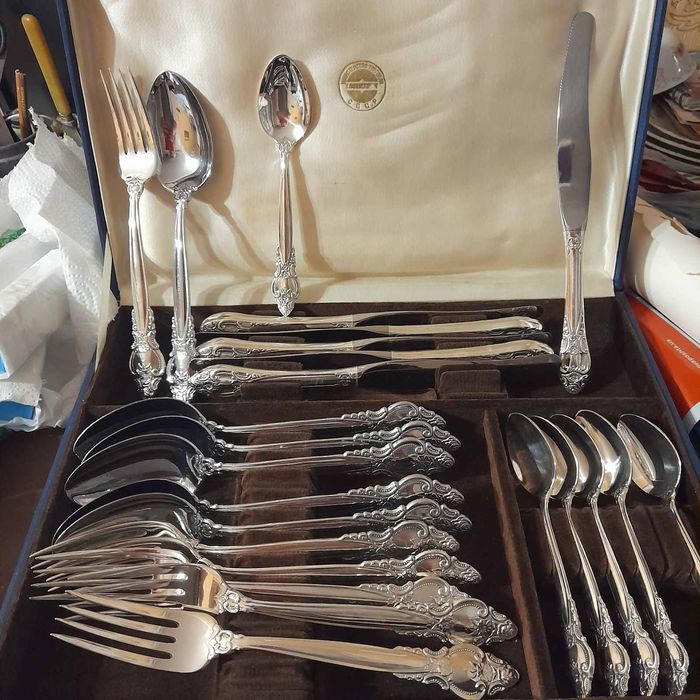 Набор раритет мельхиоровые приборы мельхиор СССР мнц