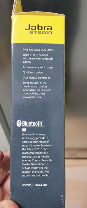 Słuchawka bluetooth Jabra BT2010 - uwolnij ręce od telefonu!