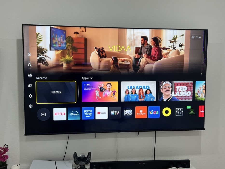 Vendo tv hisense 75 polegadas