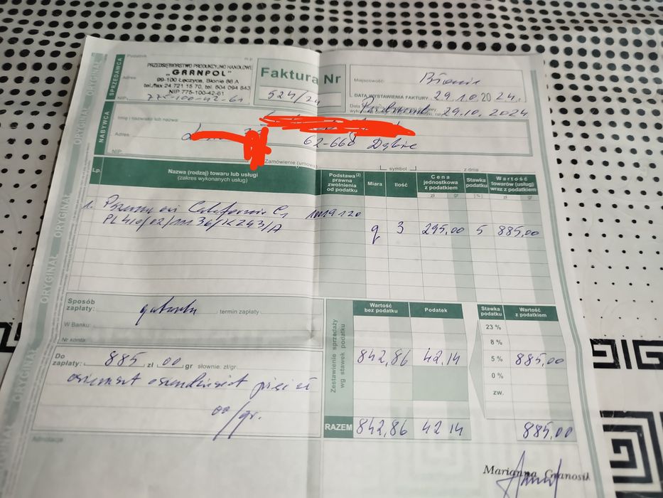 Sprzedam przenice ozimą