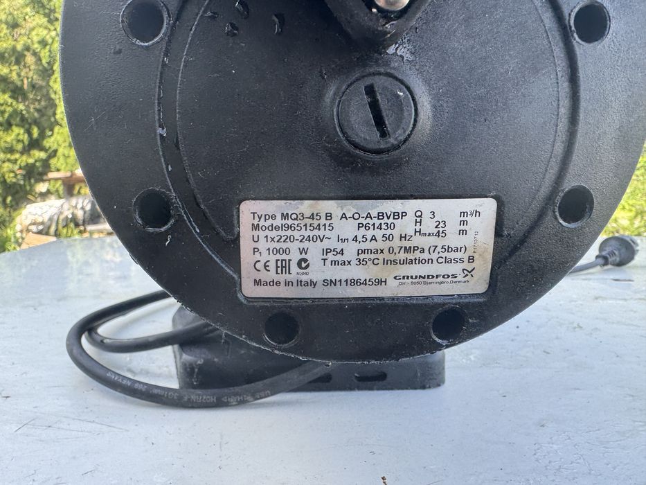 Pompa Grundfos MQ3
