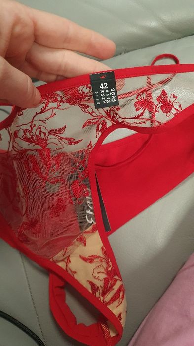 Figi majteczki koronkowe Etam nowe xl