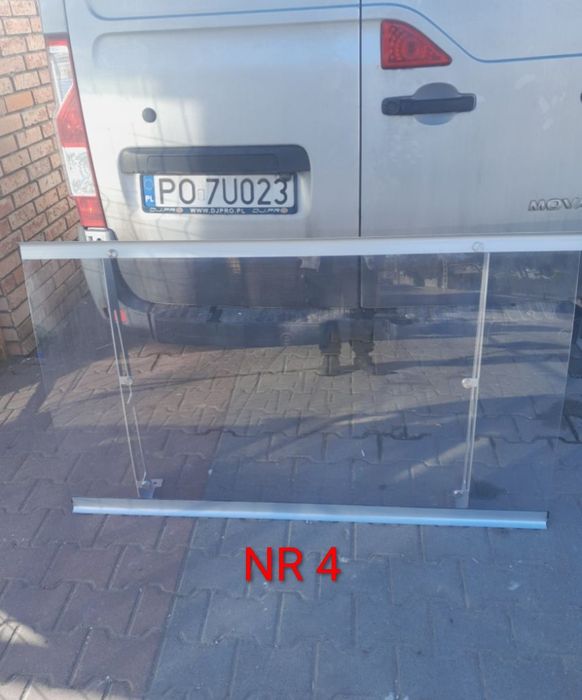 Daszek nad drzwi poliwęglan