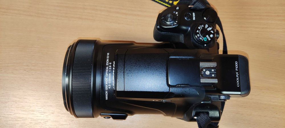 Nikon P1000 - 125x zoom optyczny, 4K + Gwarancja 6 miesięcy