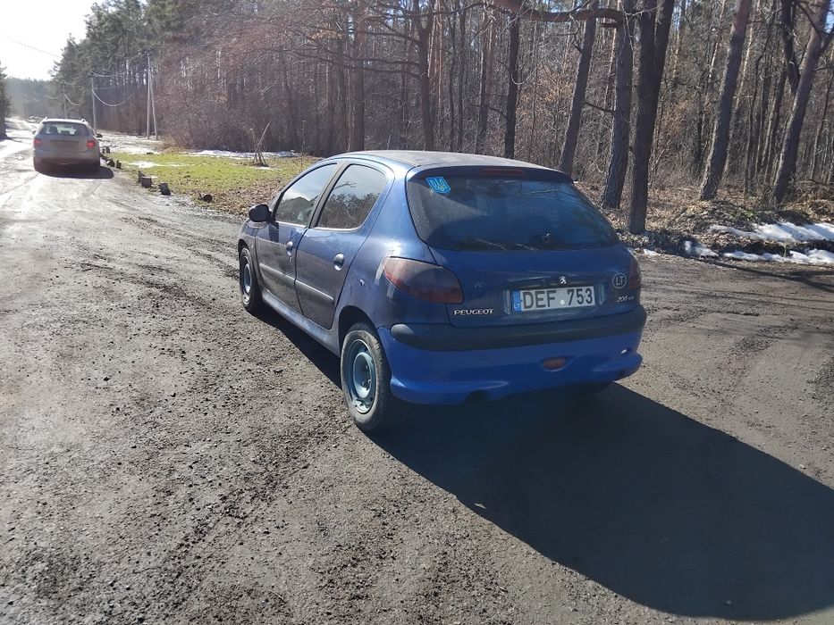 Peugeot 206 2.0 HDI на повному ходу!