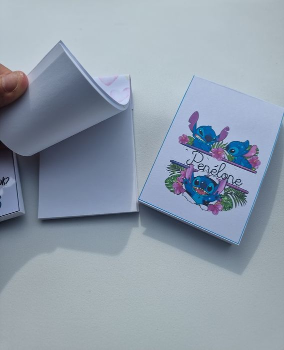 Blocos de notas Taylor Swift / Stitch/ notas