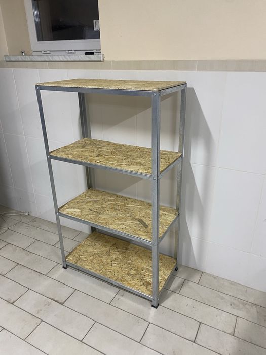 Стелаж металевий Стеллаж в гараж в підвал погріб полки в подвал полиці