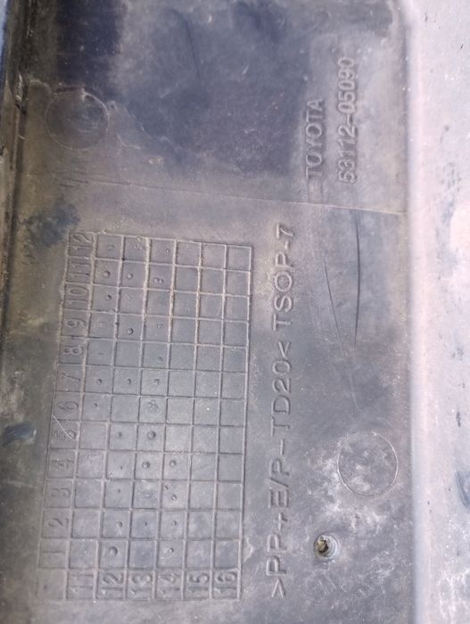 Atrapa kratka zderzaka Toyota Avensis T27 12-15r.