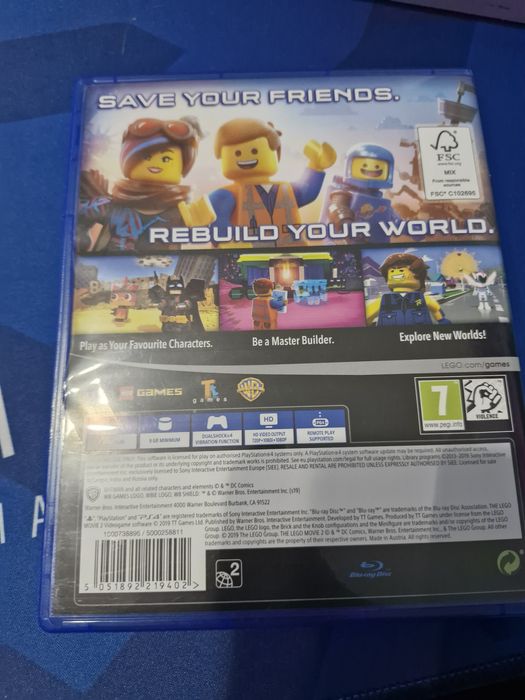 Ps4 lego movie videogame