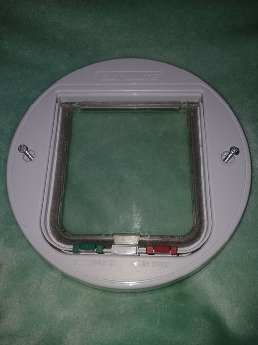 Porta redonda para gatos
