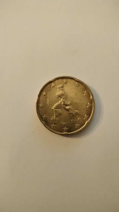 20 cêntimos italiano 2002