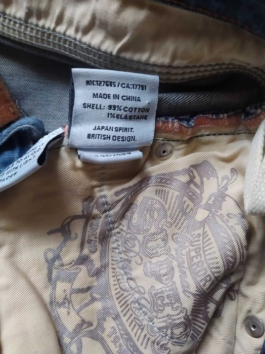 Dżinsy rurki biodrówki 40 skinny