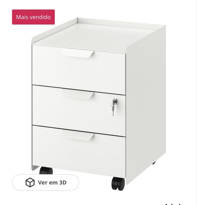 Modulo gavetas IKEA TROTTEN