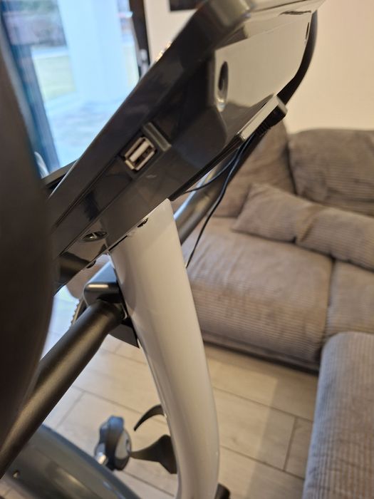 Rower stacjonarny domowy Sportstech EX500 używany cardio do treningu