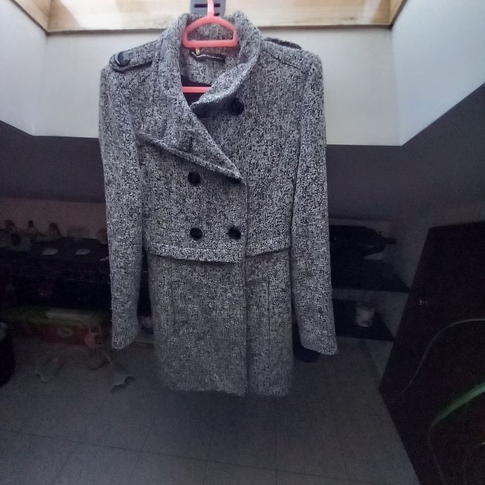 Casaco cinzento médio