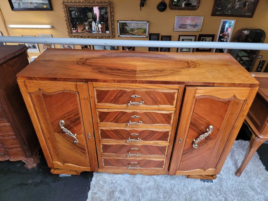 Aparador antigo estilo Arte Déco totalmente restaurado