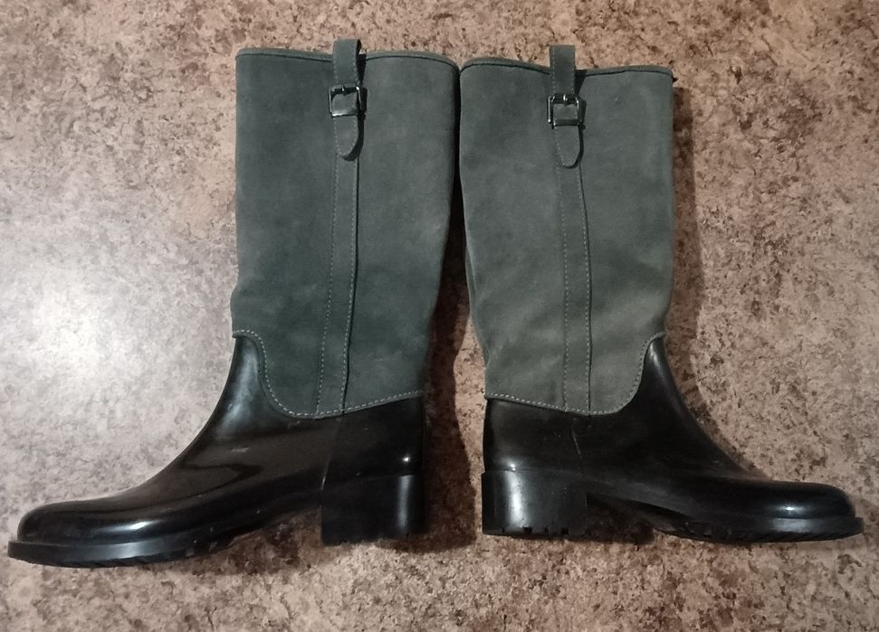 Чоботи жіночі гумові комбіновані Inblu 39p