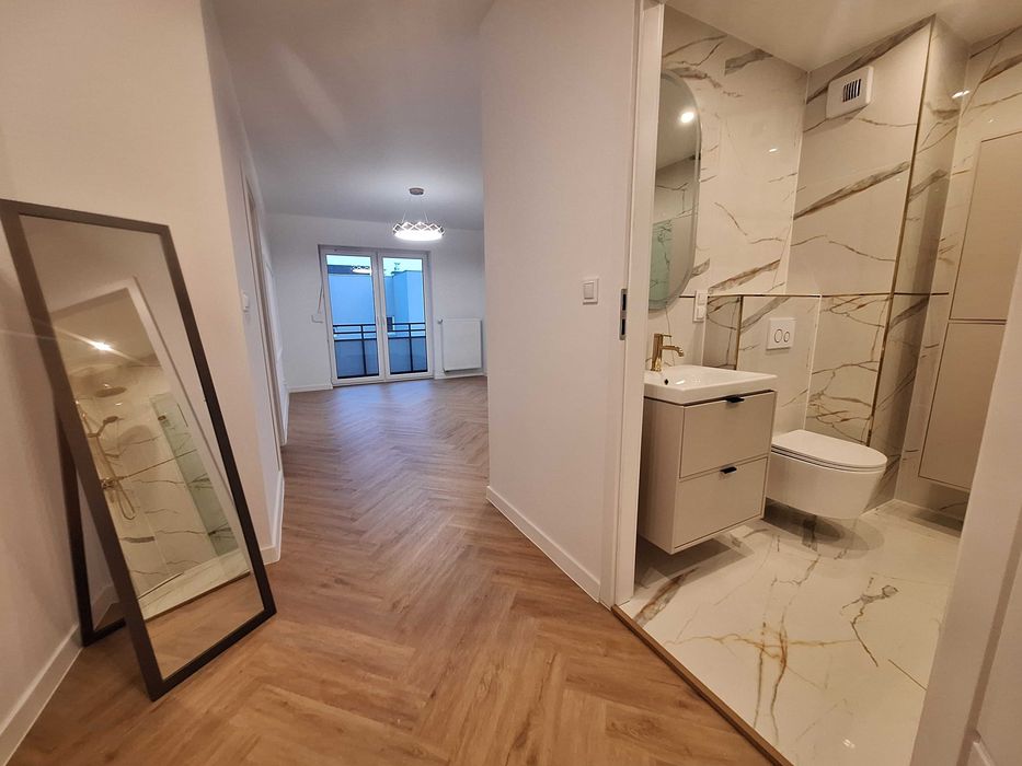 Nowe 2 pokojowe mieszkanie balkon, winda