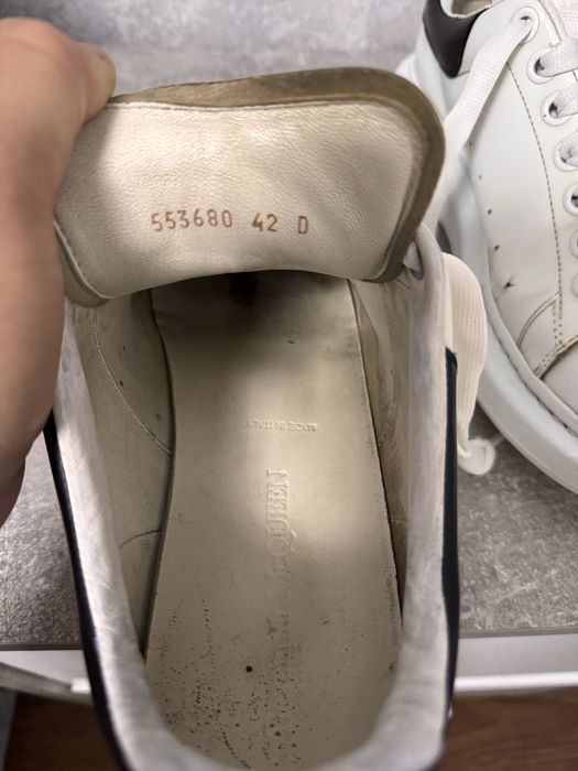 Кросівки  шкіряні Alexander McQueen Made in Italy  100% оригінал