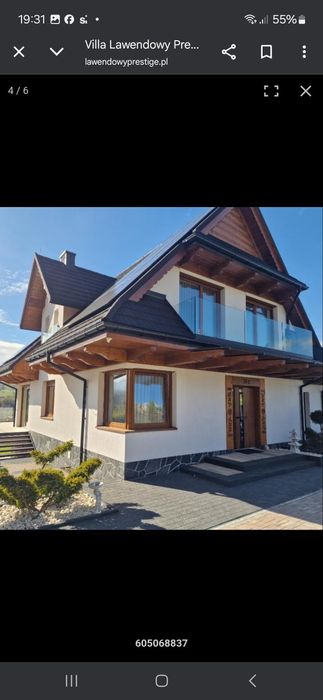 Majówka,wakacjie  Dom z widokiem na Tatry na wyłączność 11 osób, sauna