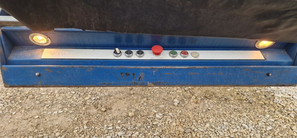 Przenośnik taśmowy taśmociąg teleskopowy  rozciągany