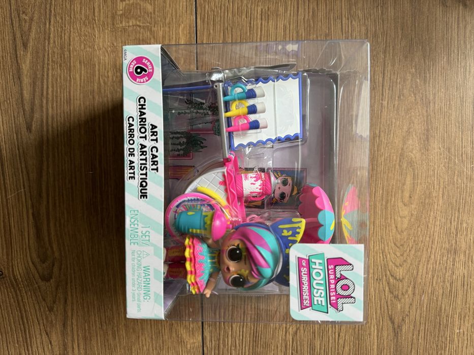LOL Surprise House of surprise Art Cart Клякса