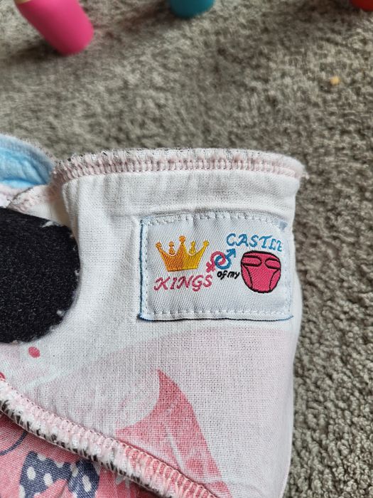 Fralda reutilizável ajustada Kings of my Castle