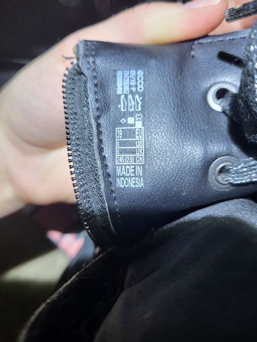 Ботинки ecco на зиму, осень