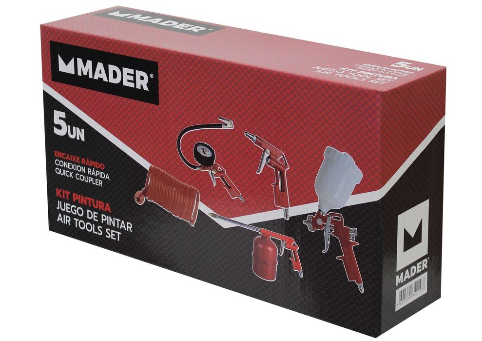 Kit / conjunto de ar comprimido p/ compressores c/ pistola pintura cop