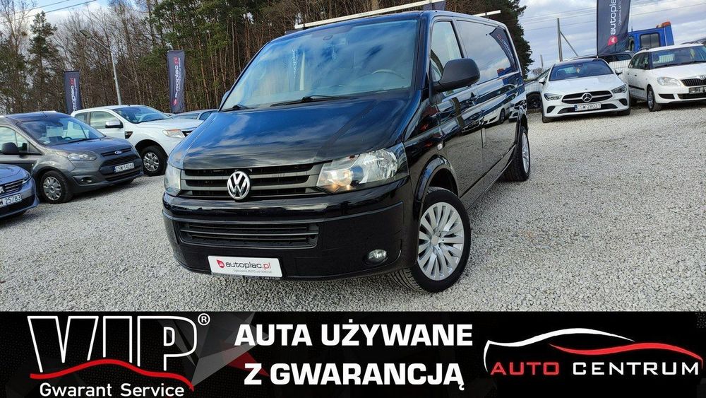 Volkswagen Transporter  T5 LIFT 2.0i 116km Brygadówka Long Klima 5os. Hak GWARANCJA