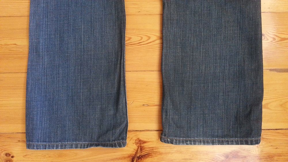 Jeansy BOOTCUT pas 91cm W34 L32, L/XL