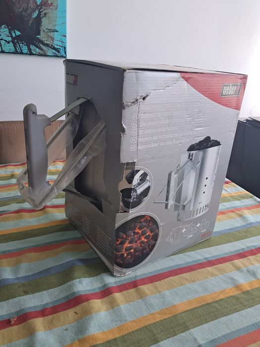 Acendedor vertical Rapidfire Weber (chaminé)