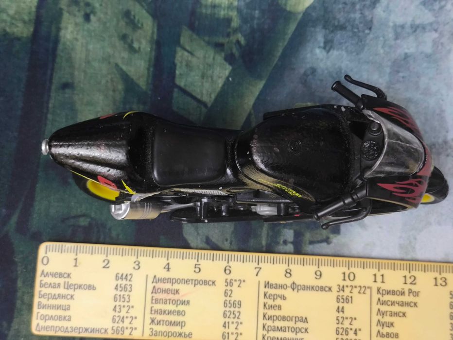 Игрушка мотоцикл Project C-Power Winner 1/18