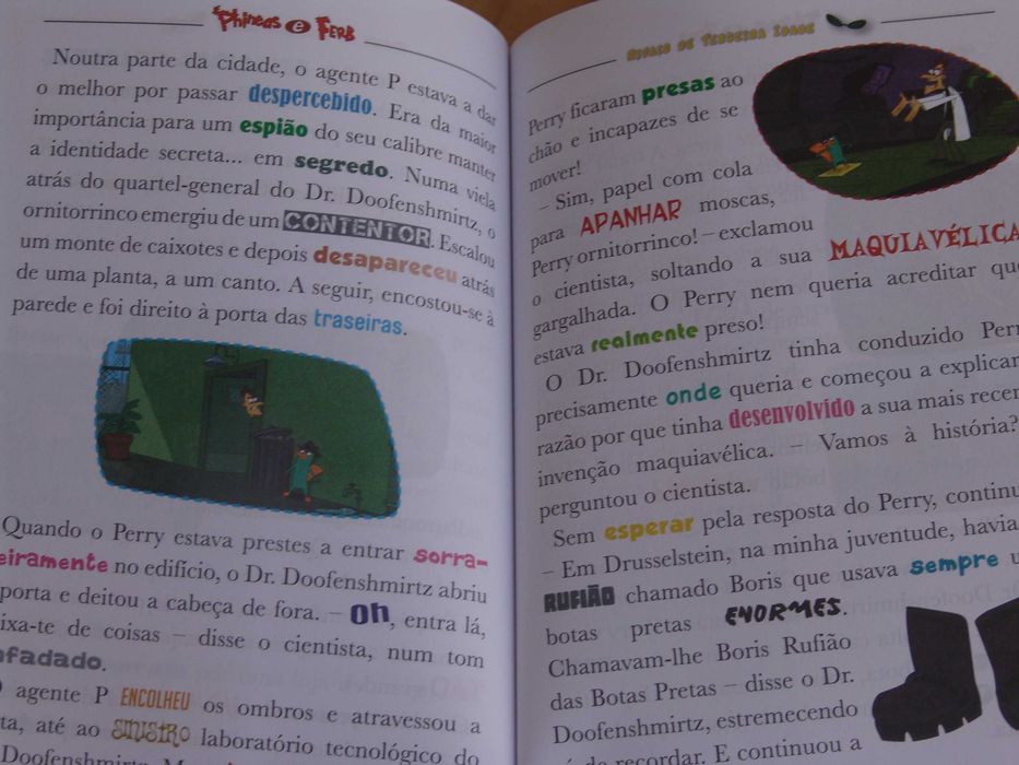 Livro 6 Phineas e Ferb Rivais de terceira idade