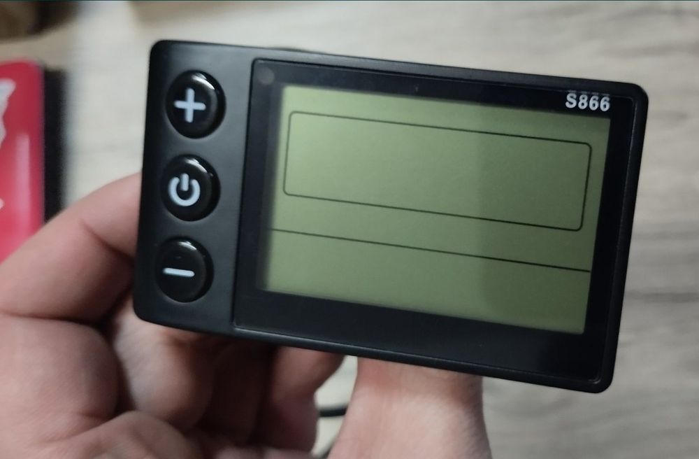 Контроллер 350W + дисплей S866 для электровелосипеда 36V 48V