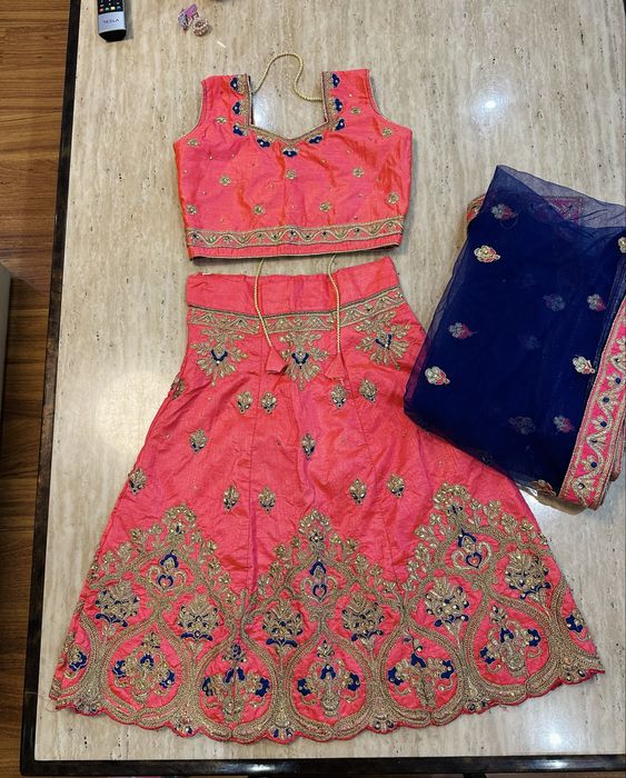 Індійське сарі для дівчинки 5-8 років