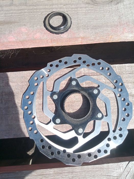 Discos Shimano 160mm centerlock