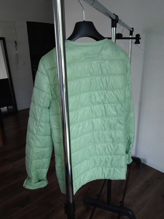 Van Graaf kurtka 36 38 pikowana nude dust pink oraz miętowa