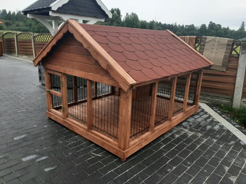 Buda dla psa kojec