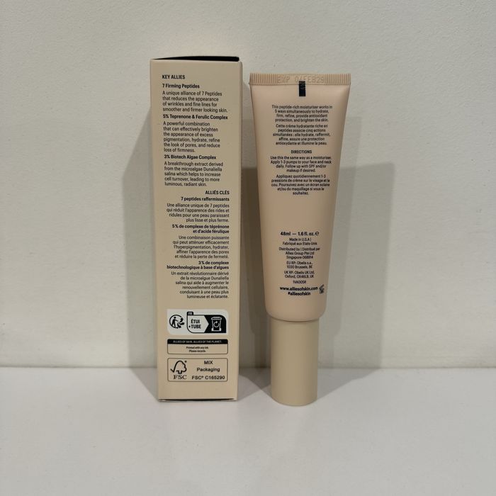 Allies of Skin ‼️•Крем денний з пептидами та антиоксидантами Peptides & Antioxidants Advanced Firming Daily Treatment