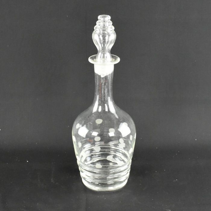 Garrafa em vidro Arte Nova