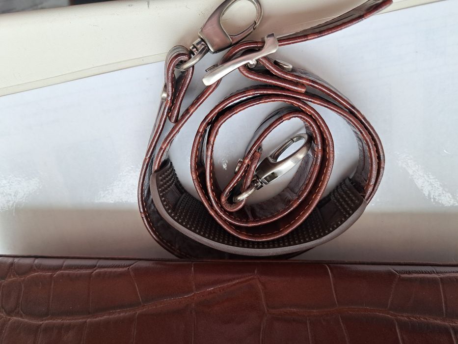 Портфель чоловічий крокодиляча кожа butin